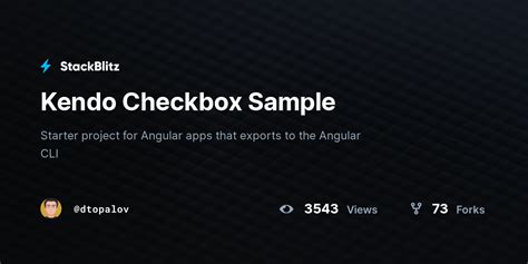 Configuration checked enabled encoded label rounded size value Methods check toggle destroy enable Events change Forums Frameworks Kendo UI for jQuery Kendo UI for Angular Kendo UI for React Kendo UI for Vue Trademarks Doc Copyright. . Kendo checkbox